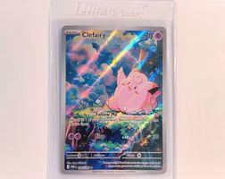 Pokemon Clefairy Illustration Rare ENG 094 Perfect Order WOW