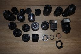objectifs/lentilles photos argentique manual
