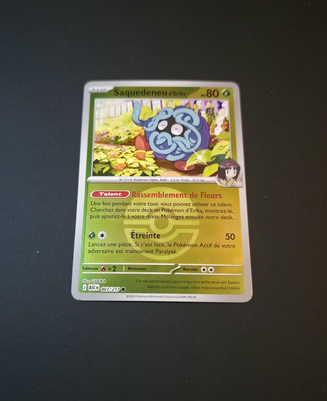 Pokémon Carte collezionabili: Asc 007 Reverse Pokeball  – Nuovo (secondo la descrizione) da Le Lignon venduto da Nathium
