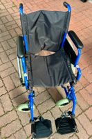 Rollstuhl faltbar gepolsterte Sitzfläche neuwertig!
