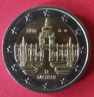 Deutschland - 2 Euro 2016 G - Sachsen Zwinger Dresden