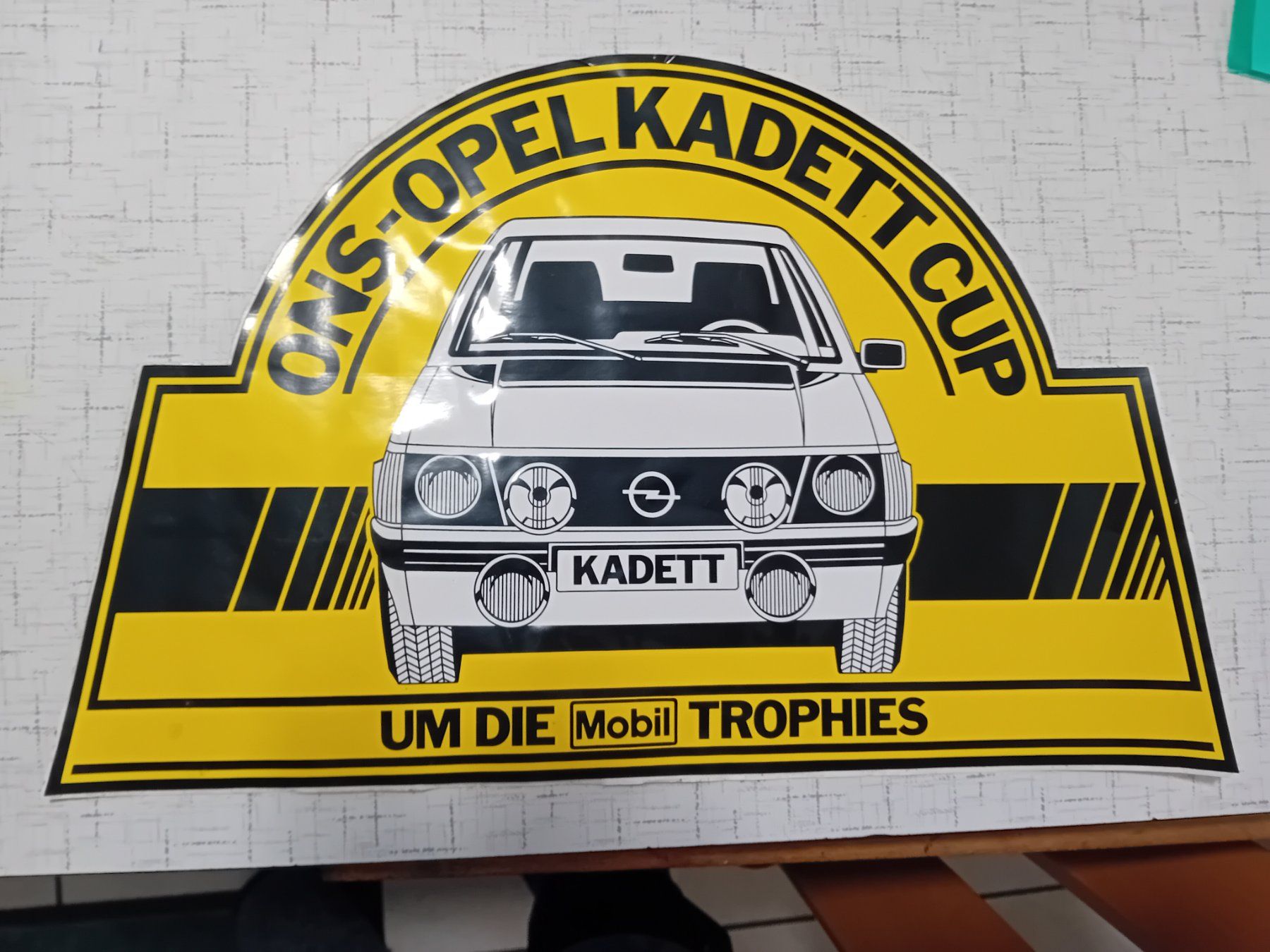 Sticker: Opel Kadett Cup ONS-Aufkleber – Nuovo (secondo la descrizione) da Wegenstetten venduto da 1000er