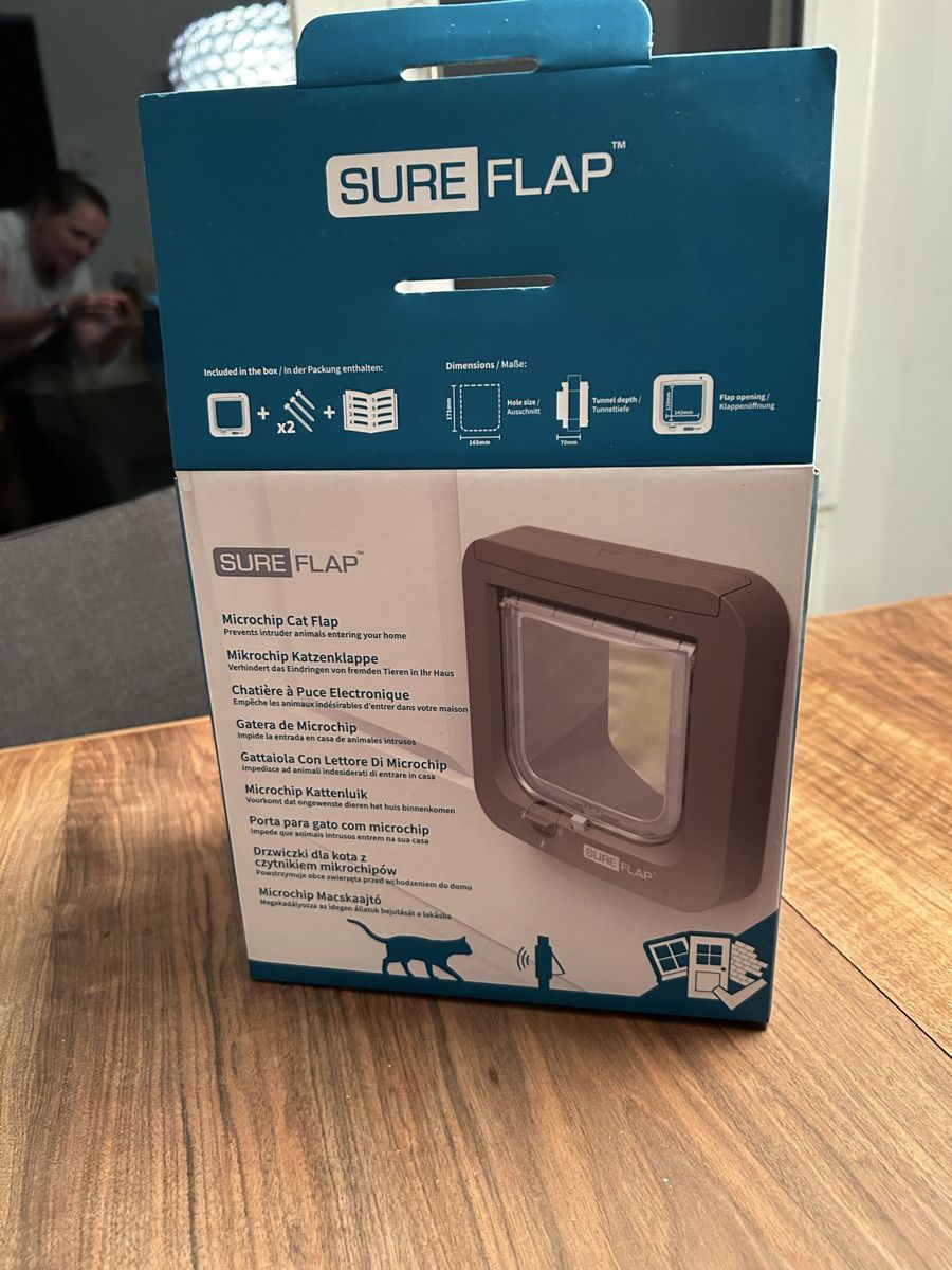 Katzenklappen: Microchip Katzenklappe Sure Flap – Neu und originalverpackt aus Meilen von petrzild