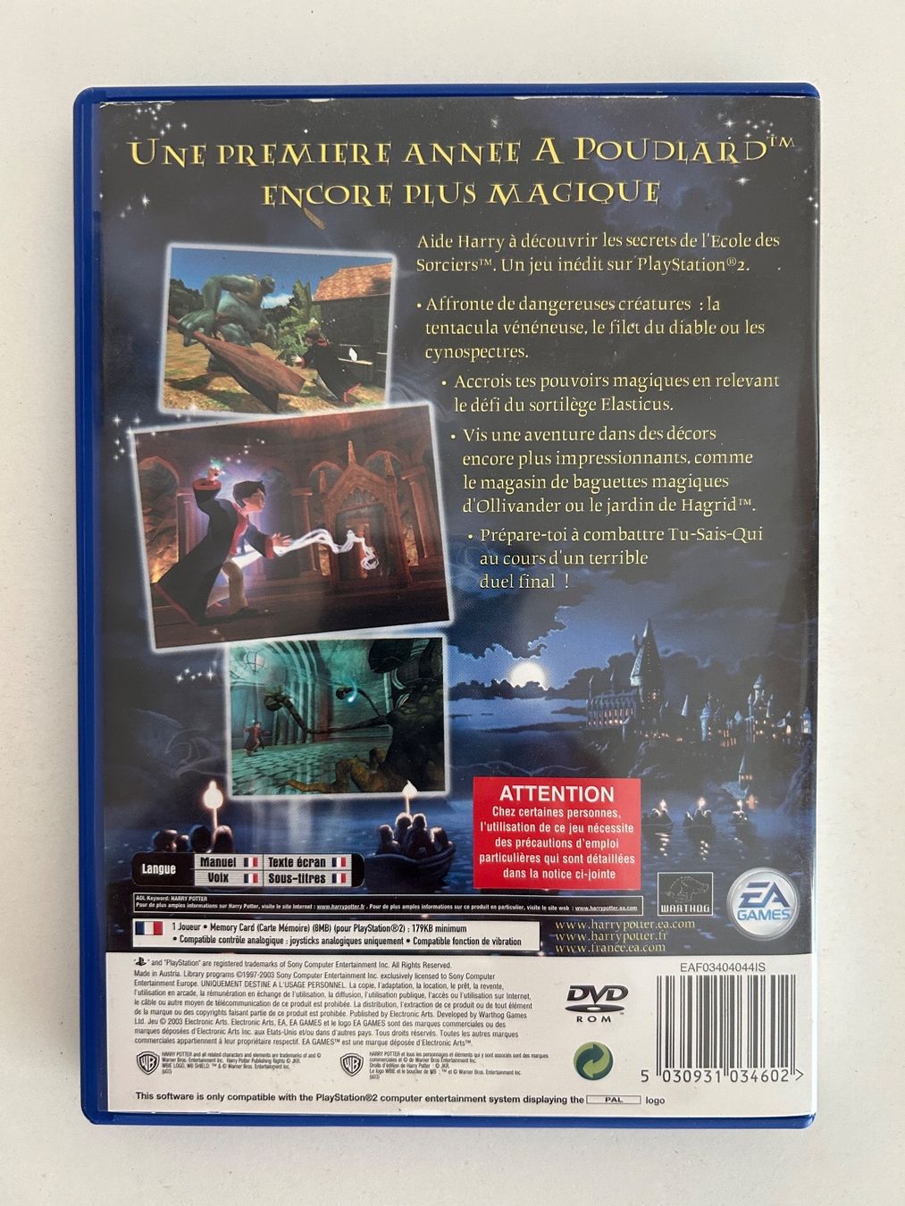 Spiele: Harry Potter and The Philosopher stone full français ps2 – Gebraucht aus Pully von PongDayOne 1