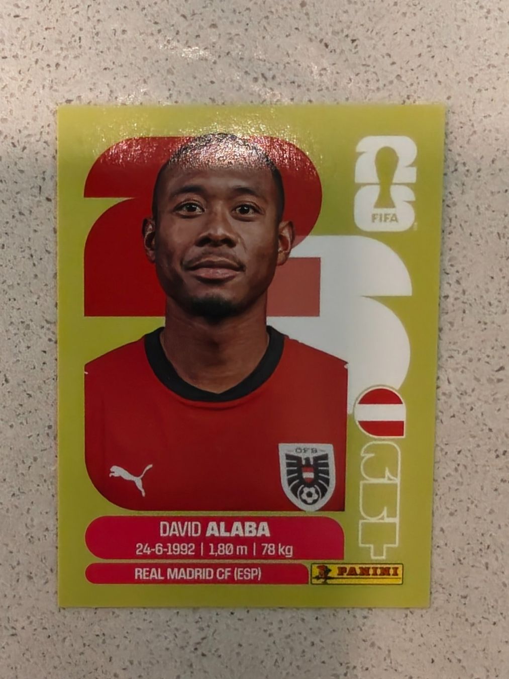 Panini Sammelbilder & Trading cards: Panini Sticker WM 2026: David Alaba AUT 4 – Neu (gemäss Beschreibung) aus Zofingen von Mak2