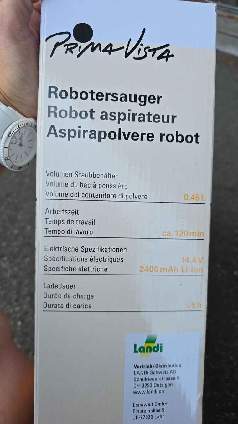 Aspirapolveri & Accessori: Robotersauger neu und OVP – Nuovo e nell'imballaggio originale da Dussnang venduto da kevin0812 1