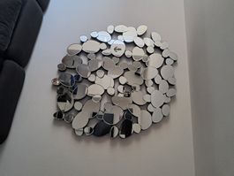 Grosser Design‑Wandspiegel (120 × 120 cm)