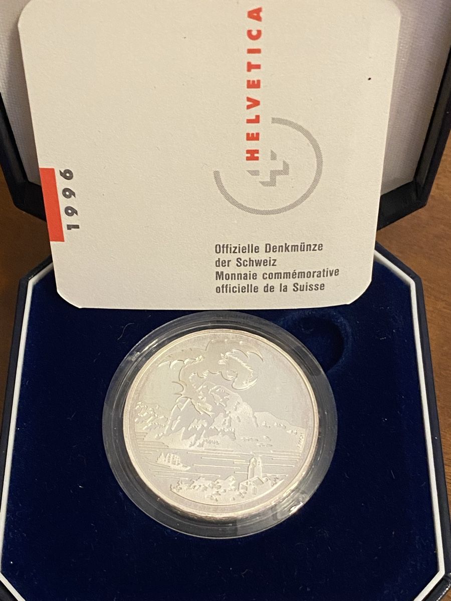 Alle Münzen: 20 Francs 1996 – Neu und originalverpackt aus Genève von Mar7319 1