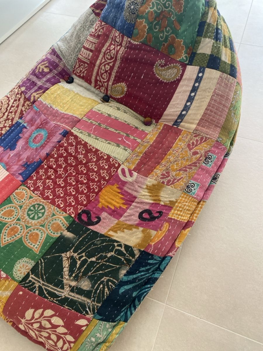 Sessel: Sitzsack Patchwork bunt sehr guter Zustand – Gebraucht aus Seuzach von adm_ck2w 2