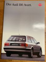 Prospekt Audi 100 Avant 8/91