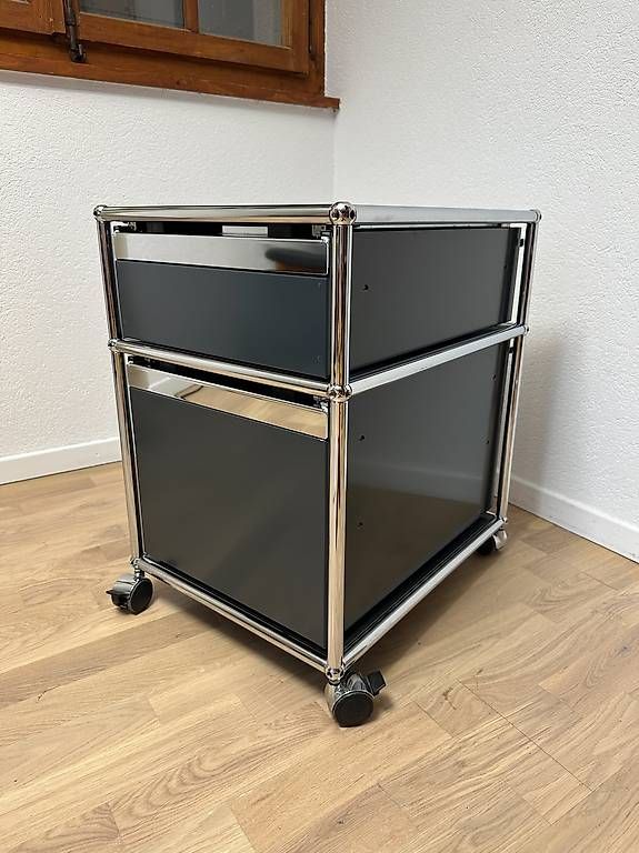 USM Korpus: Caisson USM Haller en Gris Anthracite // Ref. AY0454 – Gebraucht aus Ravoire von ARKY_s 2