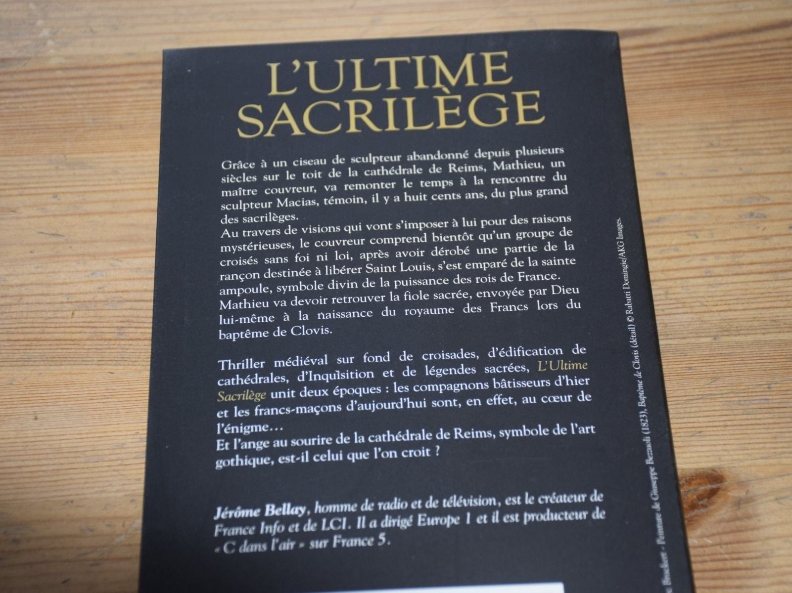Libri: L'ultime sacrilège – Nuovo (secondo la descrizione) da Wetzikon ZH venduto da Wetzicardo25 5