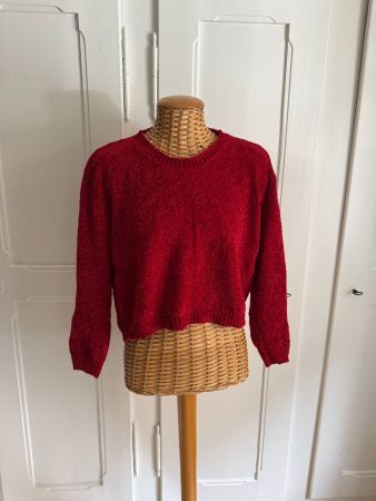 SUITE BENEDICT - Strickpullover rot oversized XS