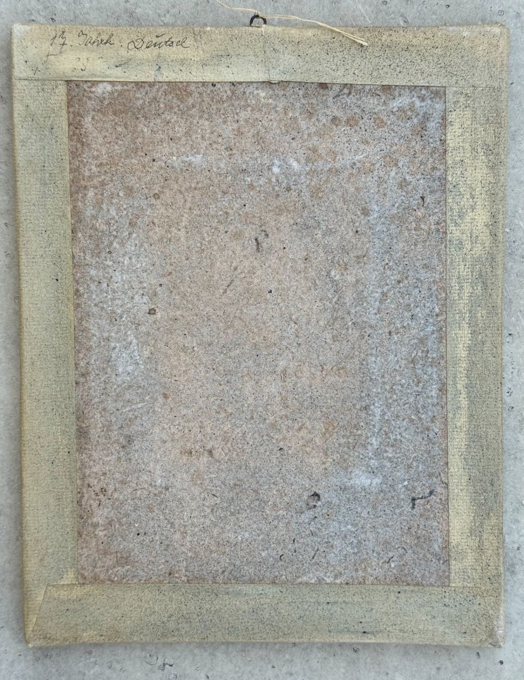 Dipinti: Handgemalte Miniatur S. Stephanus wohl 17. Jh. – Usato da Murgenthal venduto da allbazar 3