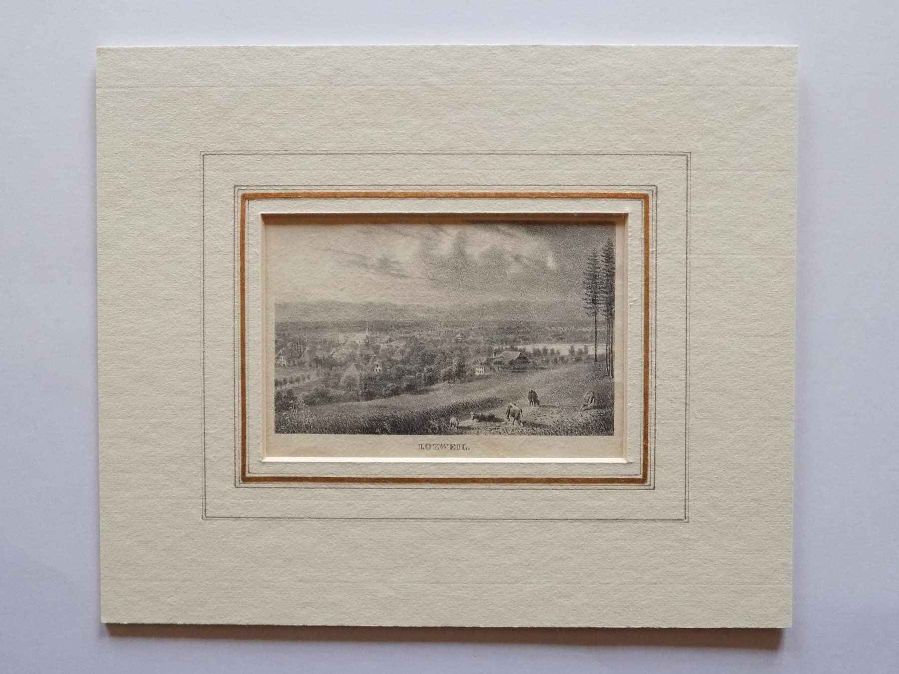Gravures: Lotzwil Langenthal selten – D'occasion à Risch par Antikfee