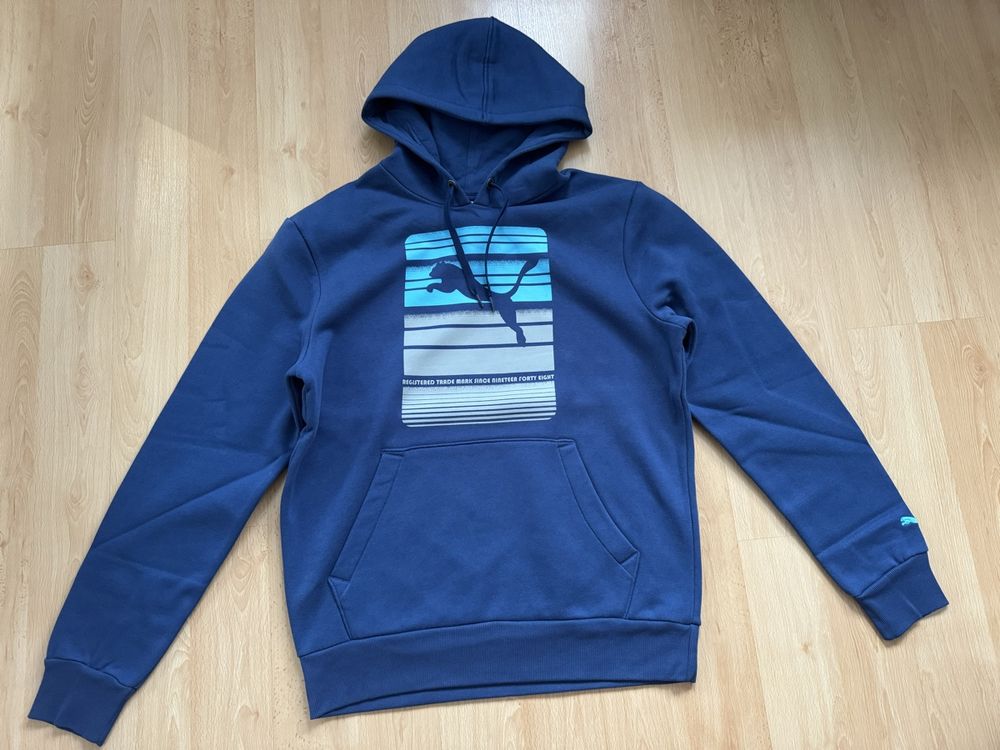 Sweat-shirt à capuche blanc et bleu Goku SSJ Blue Jandz