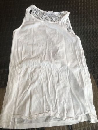 Mädchen Unterhemd 140 weiss