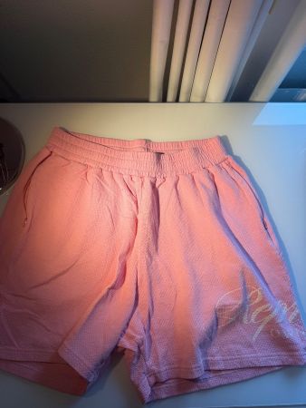 Pink Represent owners club mesh shorts