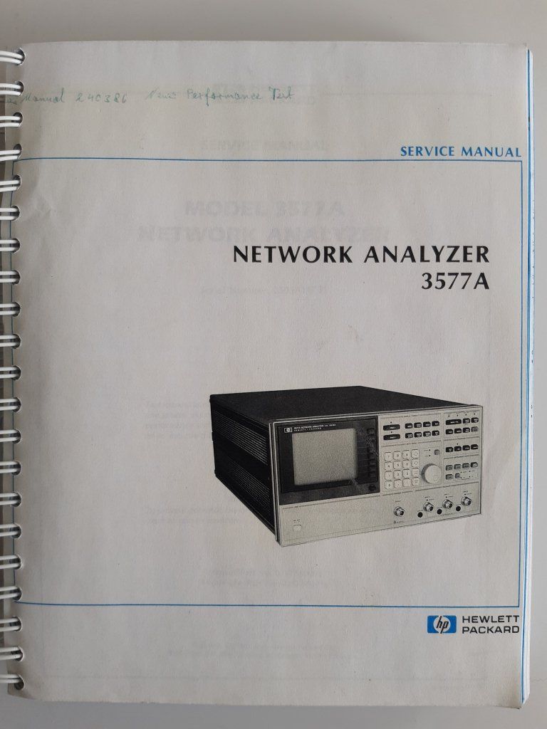 Hewlett Packard Messen: HP 3577A Network Analyzer – Gebraucht aus Wil SG von Sonotronex 4
