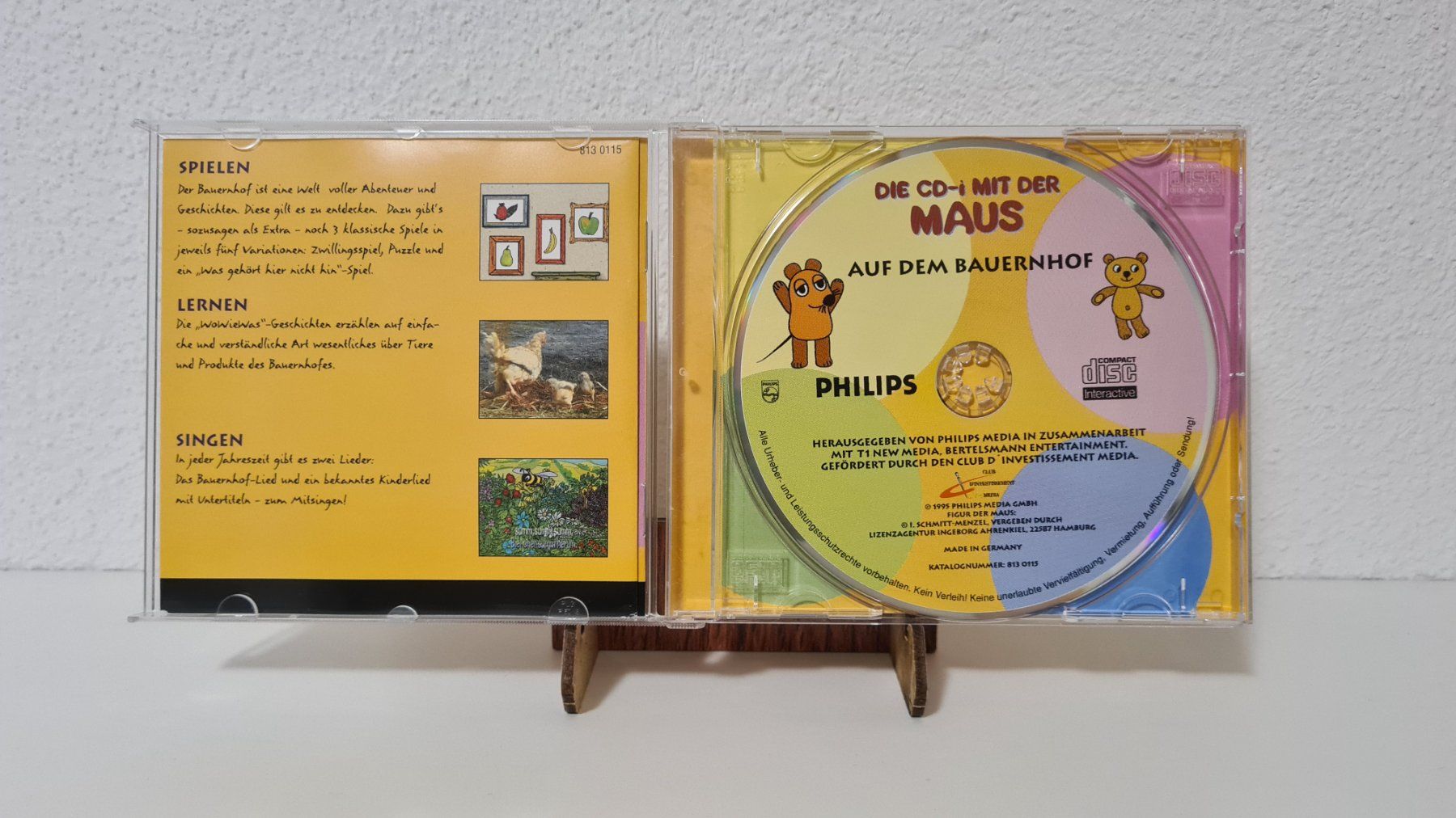 Giochi: Die CD-i mit der Maus (Sendung mit der Maus) PHILIPS CD-i – Usato da Dübendorf venduto da digital_bath 2