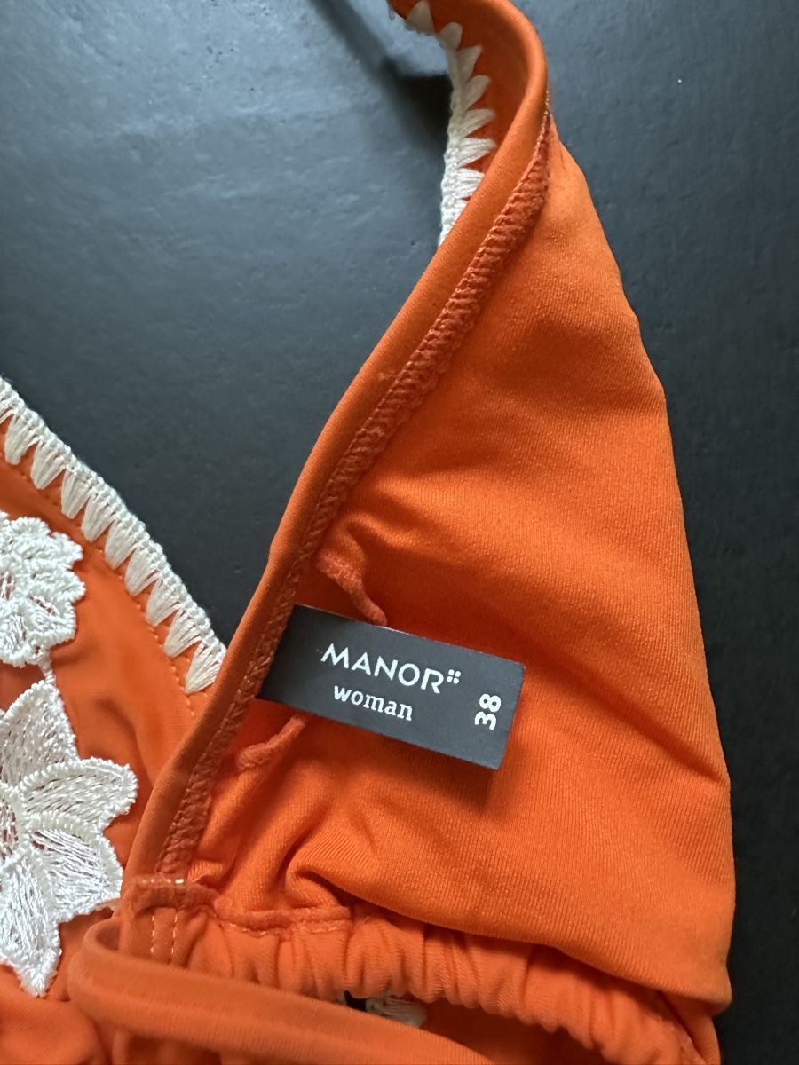 Manor Costumi da bagno & Bikini: Bikini orange Grösse 38 Manor Frau – Usato da Bern venduto da Noeci 1