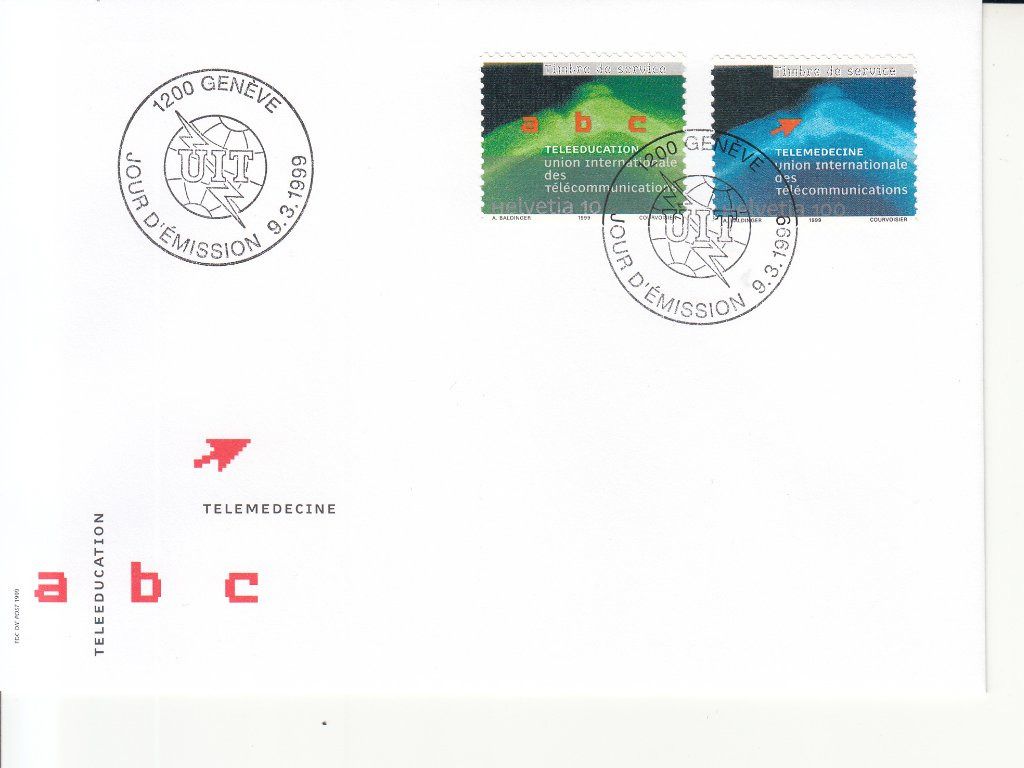 Tutti i francobolli: SBK D Xl 16 - 17 FDC – Usato da Bürglen TG venduto da StampGraf