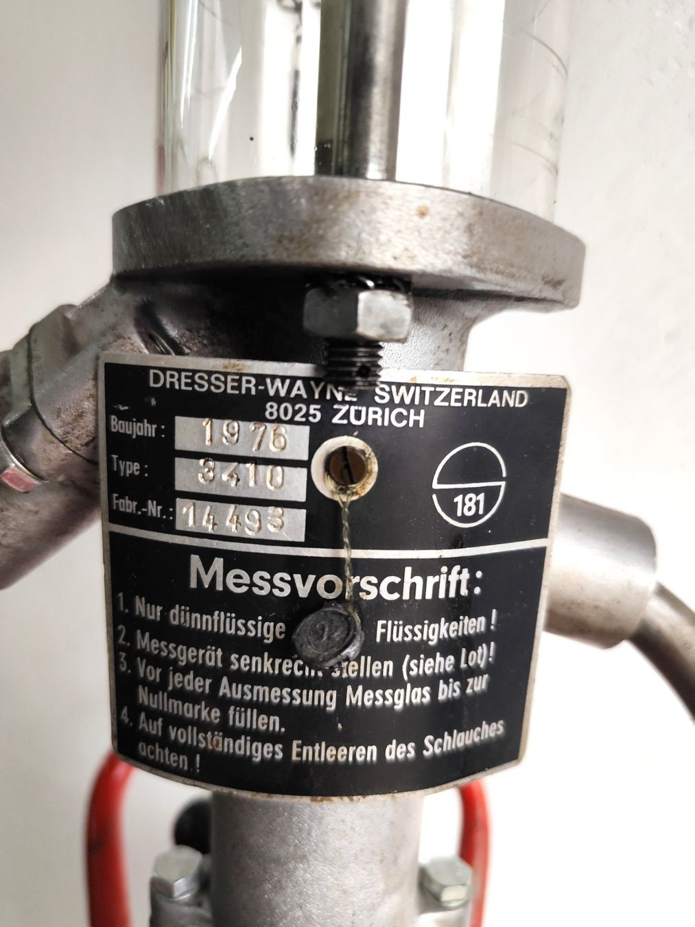 Sonstiges zum Sammeln & Seltenes: 2-Takt Tanksäule – Gebraucht aus Uetendorf von Andy365 2