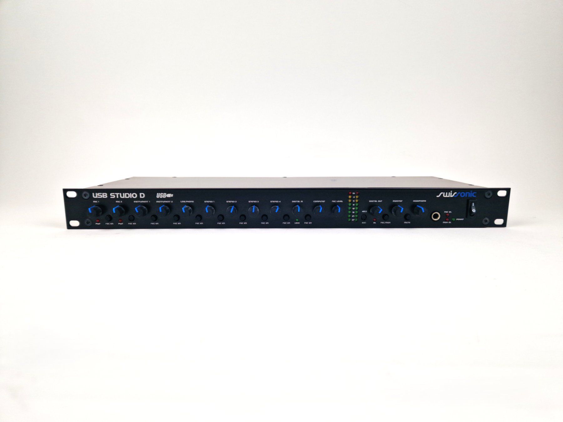 Attrezzatura per studi di registrazione: Swissonic USB Studio D Studio-Mischpult/Interface – Nuovo (secondo la descrizione) da Basel venduto da Restwert_Basel 2