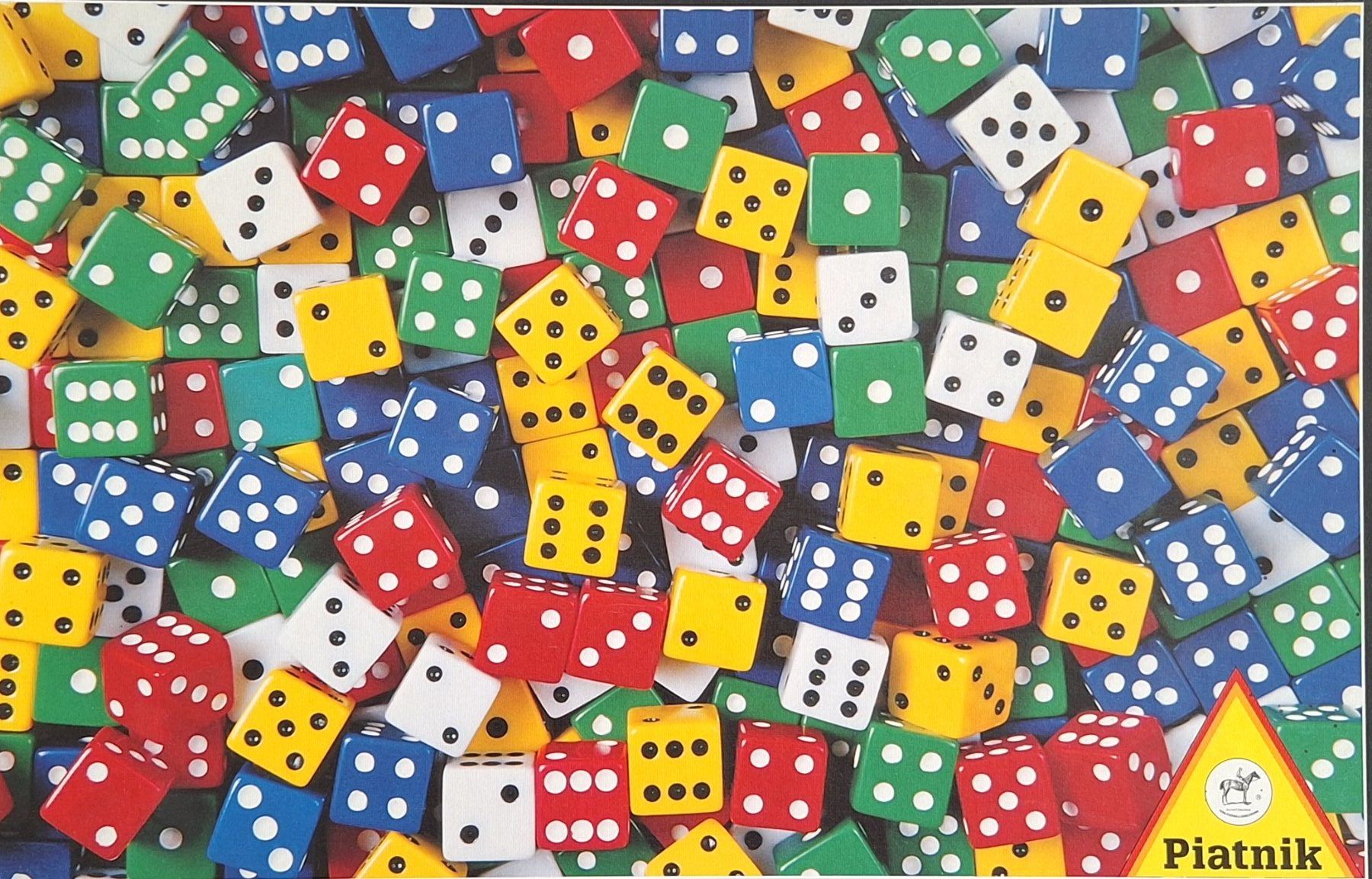 Puzzle: Die Würfel - iatnik Puzzle – Usato da Reinach BL venduto da Evi-13