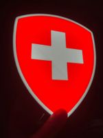 Lampe lightbox Victorinox logo 1973 J