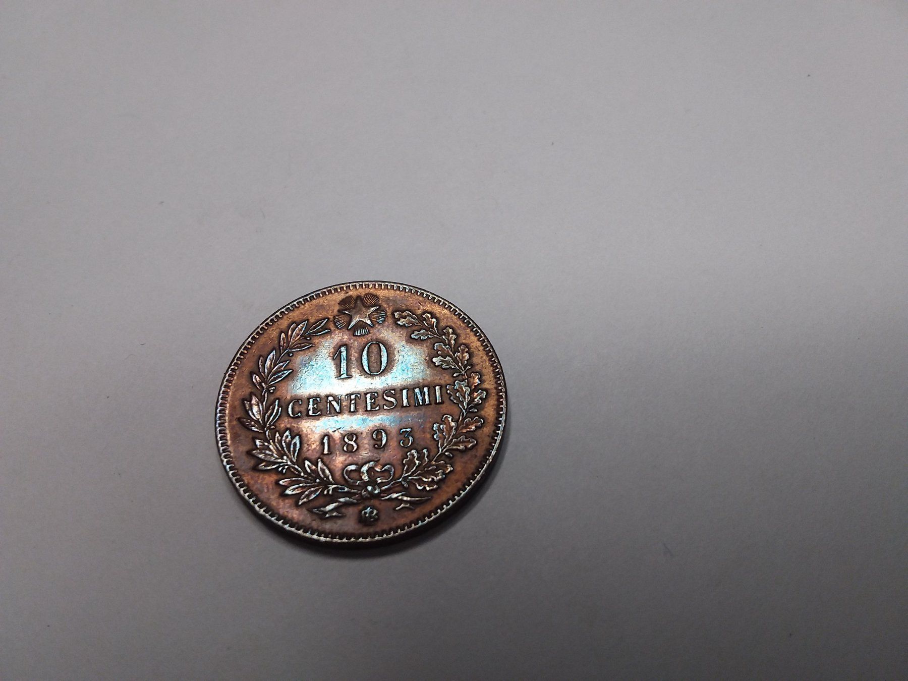 Tutti le monete: 10 centesimi 1893 top – Usato da Neuchâtel venduto da pasprie 3