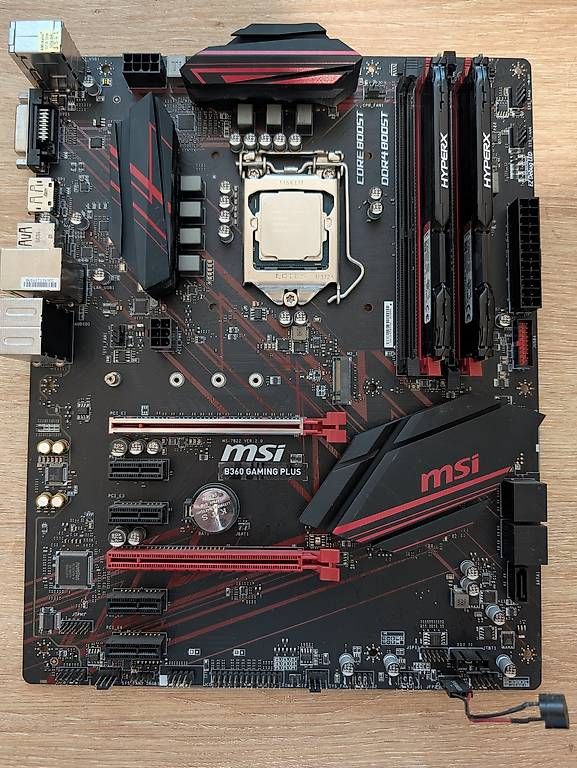 PCs: Intel i3-8100 + MSI B360 Gaming Plus + 8 GB DDR4 Bundle – Gebraucht aus Carouge GE von emp_ns89