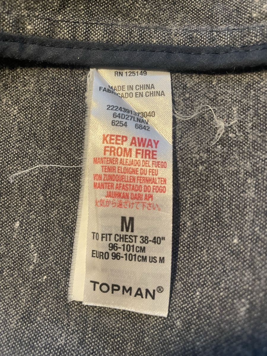 Giacche: Giacca parka TOP MAN  blu Tg M – Usato da Zürich venduto da aua_86wf 7