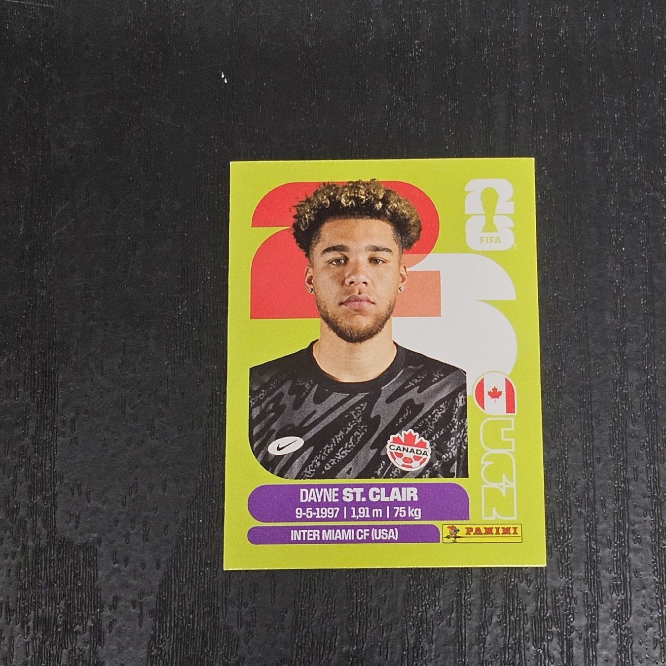Panini Sammelbilder & Trading cards: Panini world cup 2026 Dayne St. Clair canada CAN 2  – Neu (gemäss Beschreibung) aus rolle von Noma-collectible