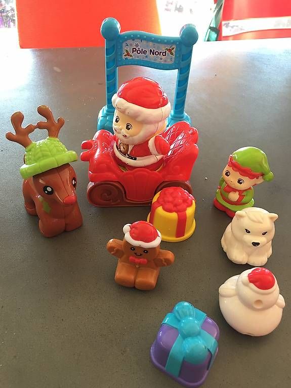 Jouets: Figurines père Noël  – D'occasion à maules par sadso