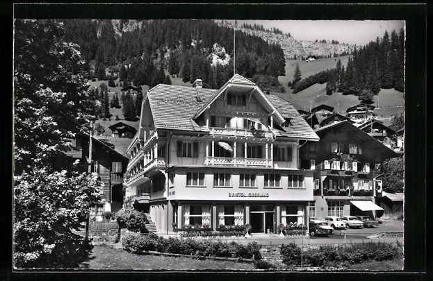 Cartoline postali: AK Adelboden, Hotel Bristol – Usato da Berlin venduto da bartko-reher