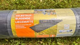 Selbstaufblasende Liegematte / Campingmatte 66x188m schwarz