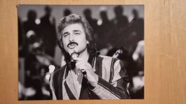 Engelbert Humperdink, Original Autogramm auf Foto in s/w