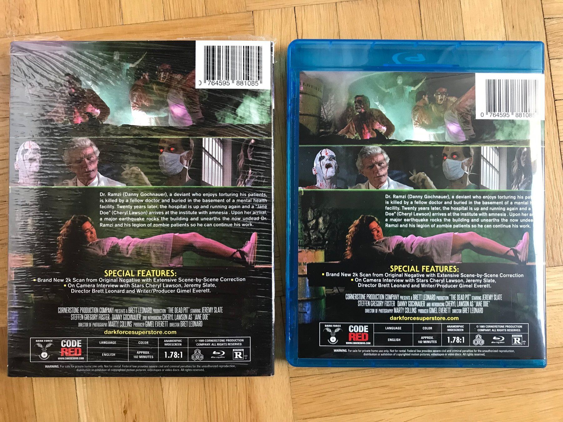 Tutti i DVDs: The Dead Pit - mit Slipcover - Code Red - Blu-ray – Nuovo (secondo la descrizione) da Zürich venduto da Malcom 2