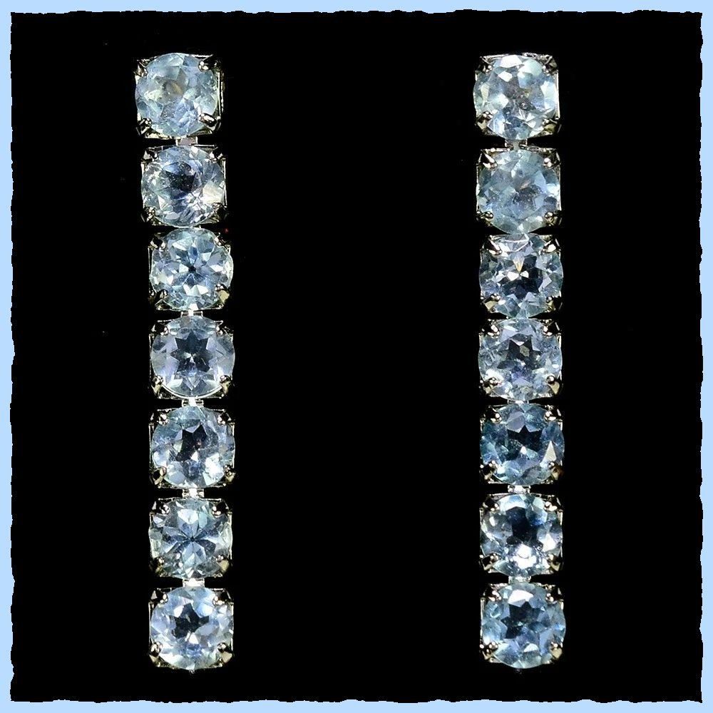 Orecchini pendenti & Orecchini a lobo: Bezaubernde Blau Topas Ohrhänger 925 Silber – Nuovo e nell'imballaggio originale da Oberglatt ZH venduto da Diamond-Girl