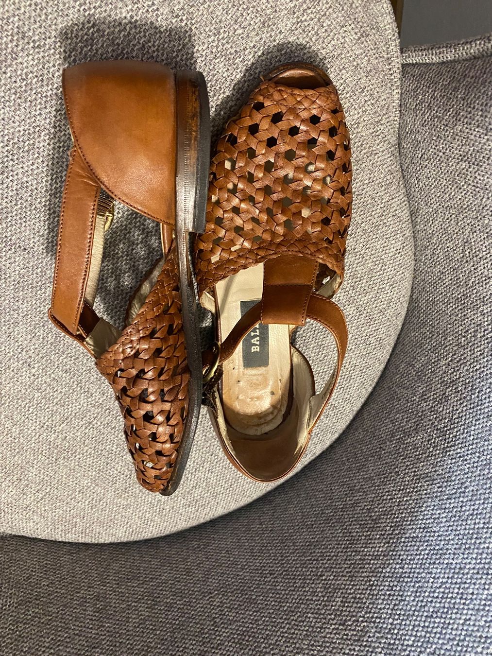 Bally Scarpe da donna: Bally Sandalen, Leder, Geflochtene gr.35 – Usato da Zürich venduto da ana_7wny 5