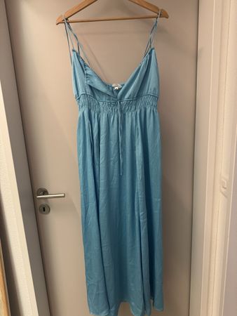 H&M Sommerkleid / Kleid Hochzeitsgast blau Grösse XS