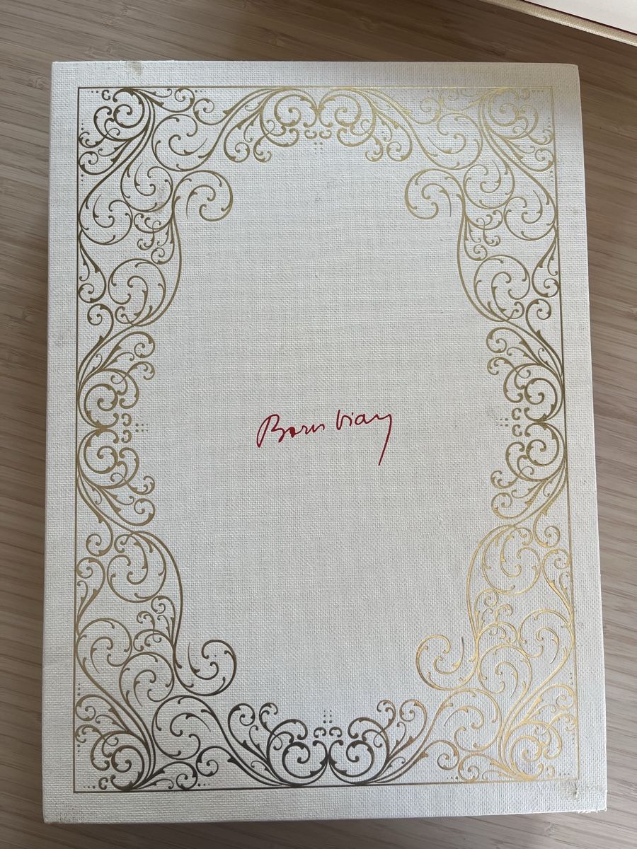 Bücher: Boris Vian/ Manuscrits fac-similés – Gebraucht aus Euseigne von so.ART 1