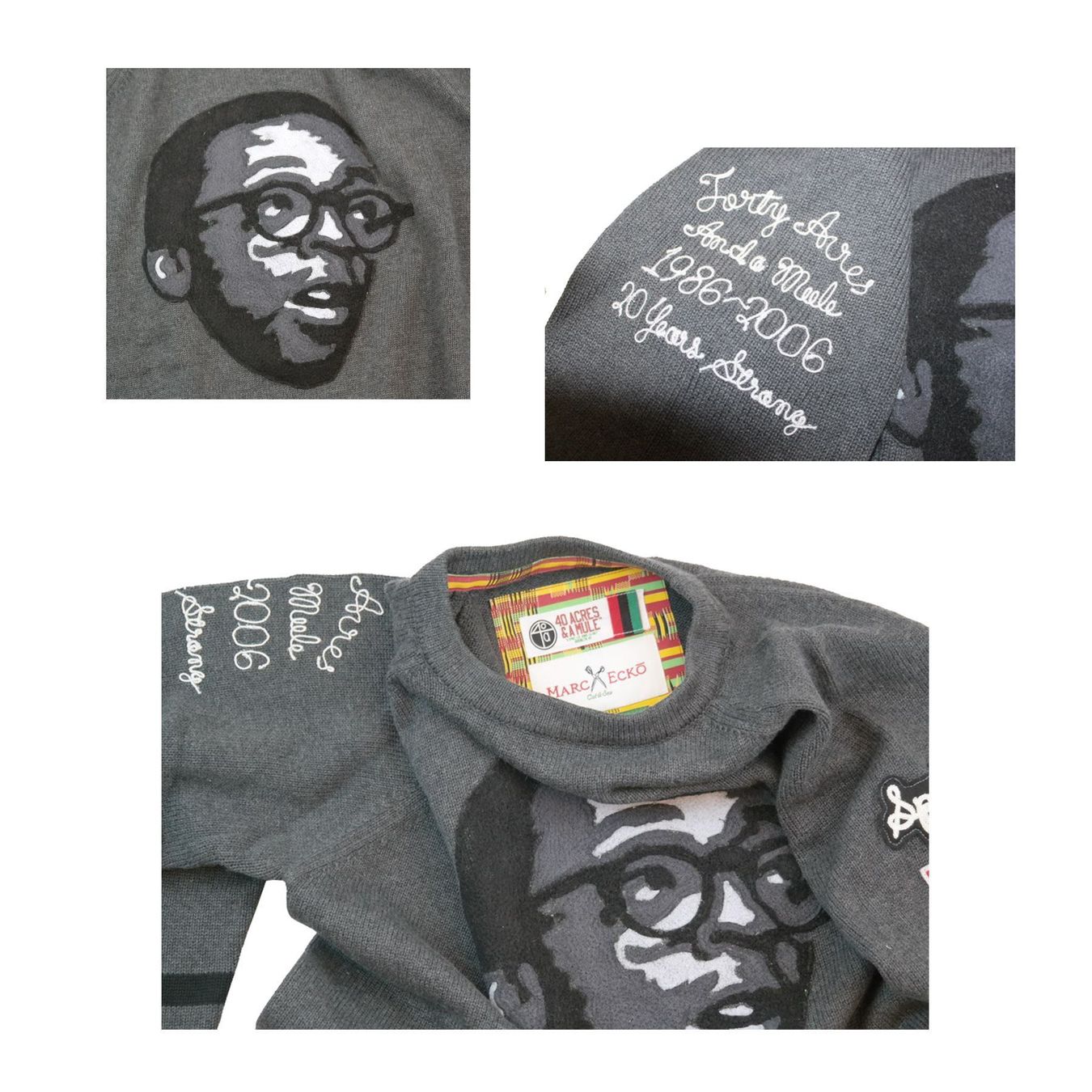 Ecko Pullover & Sweatshirts: Ecko Herren Pullover Strickpull Spike Head grau schwarz/Gr.L – Neu und originalverpackt aus Wohlenschwil von EddieS-Outlet 2