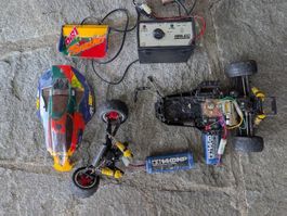 Tamiya Dirt Thrasher 1/10 RC Buggy nicht komplett