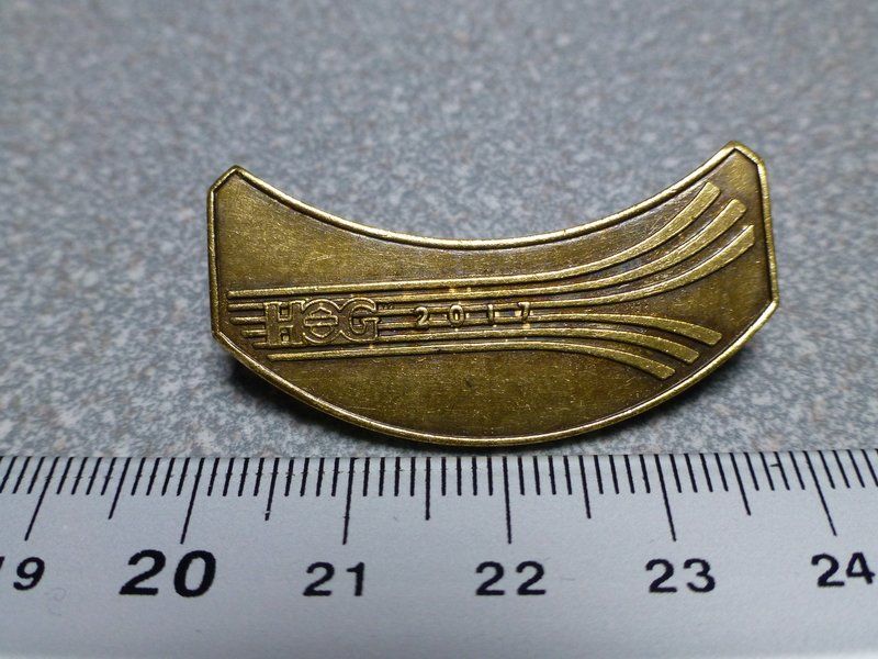 Placchette & Badge: PIN PINS HARLEY DAVIDSON HOG ABZEICHEN – Usato da Gränichen venduto da Jumbo77