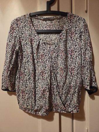 Blouse IKKS imprimée viscose taille 36