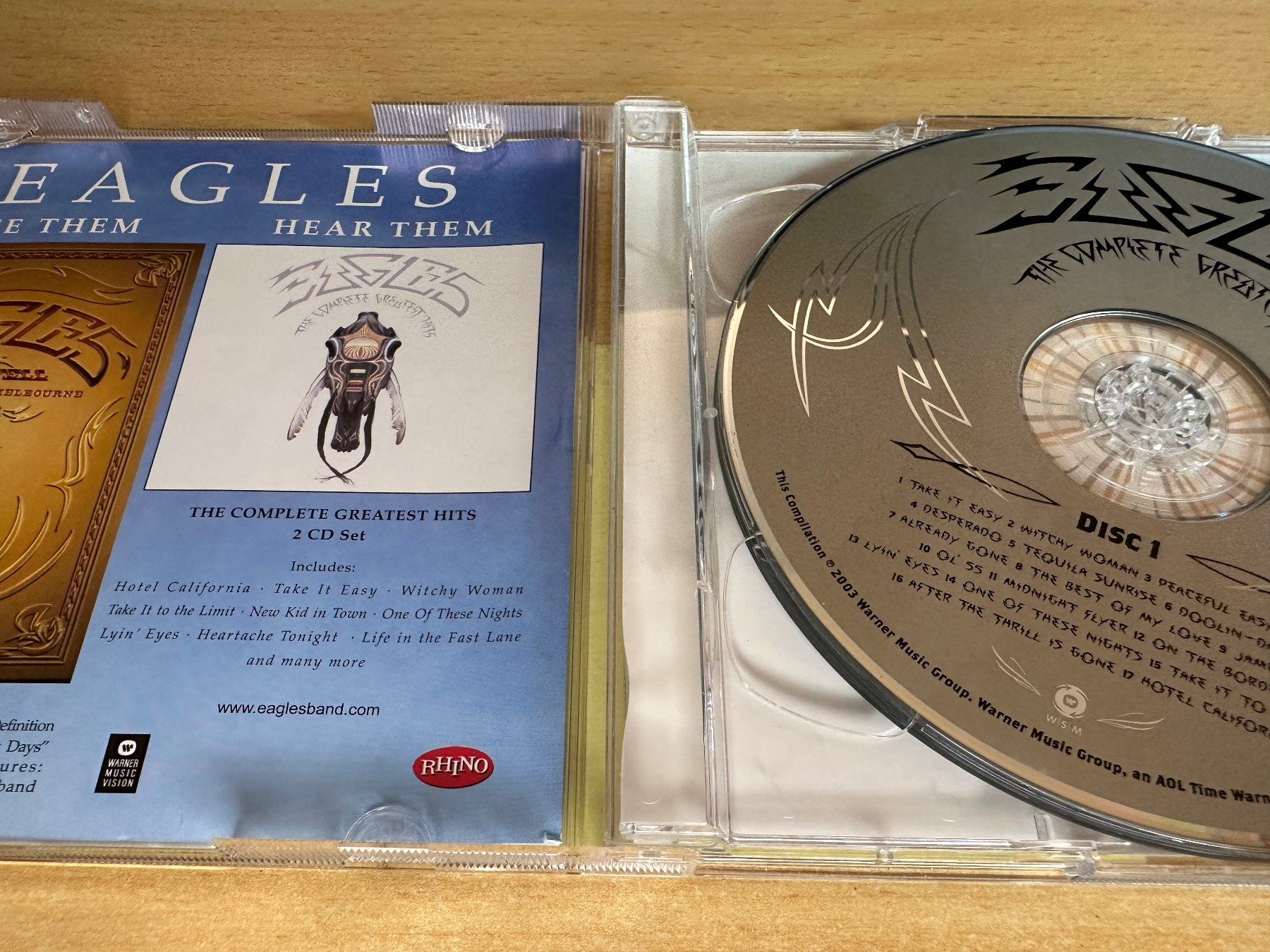 CD: Eagles – The Complete Greatest Hits - 2 CD – Usato da Rikon im Tösstal venduto da Alpenmutz 2