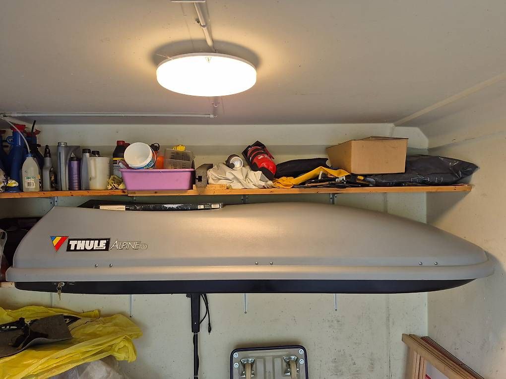 Box da tetto: Dachbox Thule Alpine 700 inkl. Montagematerial – Usato da Beinwil am See venduto da alpha4712 1