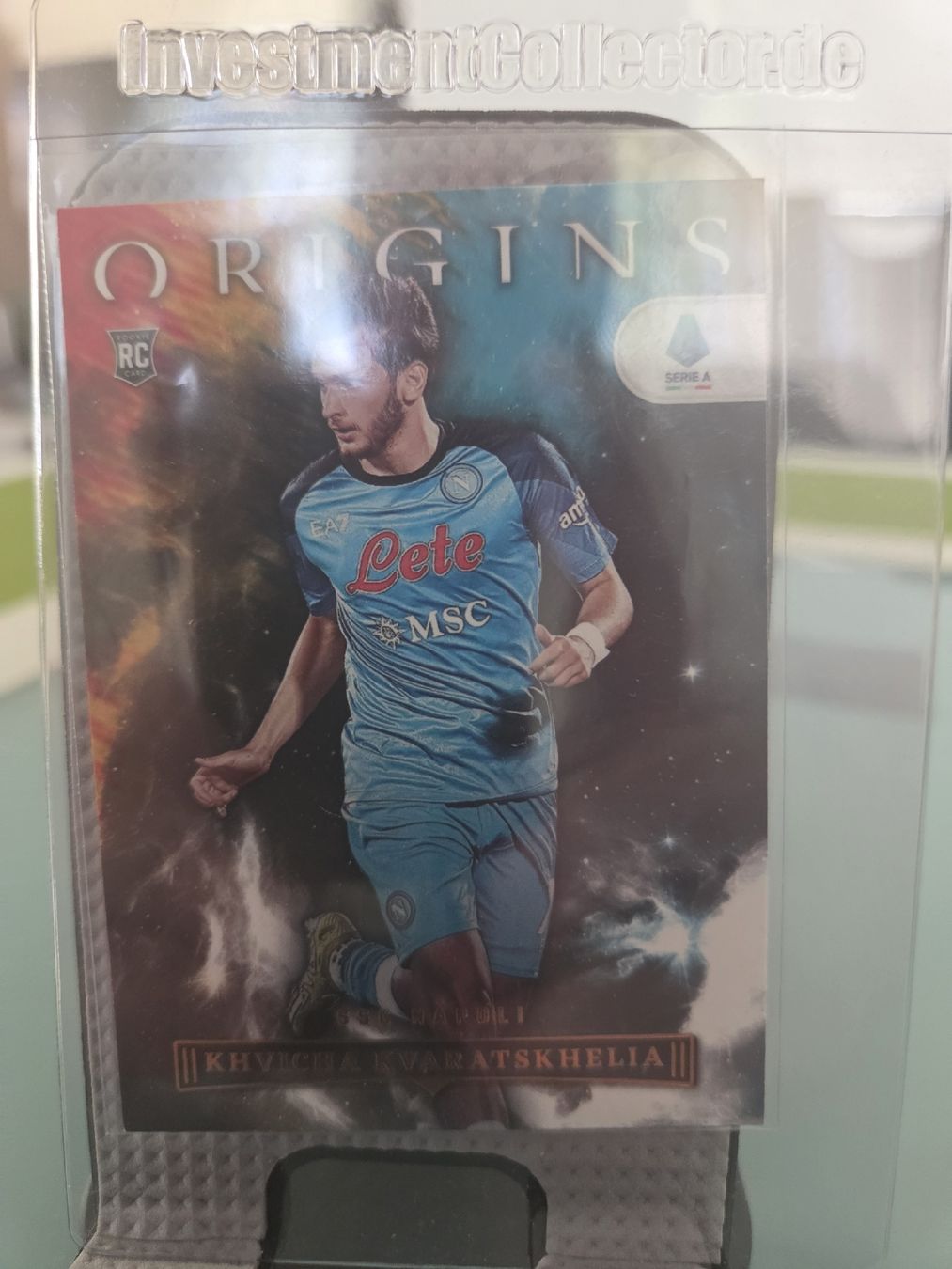 Panini Carte collezionabili: Kvaratskhelia Rookie Origin – Usato da Frick venduto da JArc